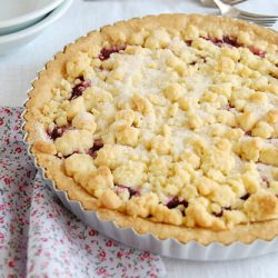 Raspberry Crumble Tart