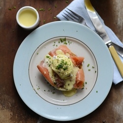 Smoked Salmon Eggs Benedict