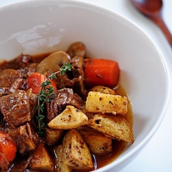 Venison Bourguignon