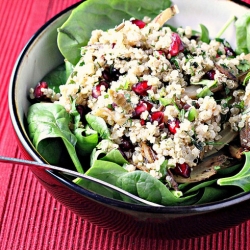 Quinoa, Fennel & Pomegranate Salad