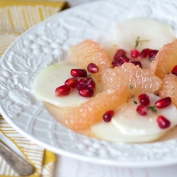 Kohlrabi & Grapefruit Salad