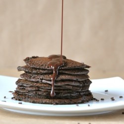 Black Bean Brownie Pancakes