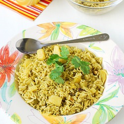 Coriander Pilaf