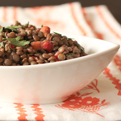 Mediterranean Lentil Salad