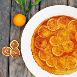 Valencia Orange Cake