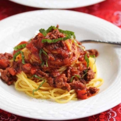 Turkey Bolognese