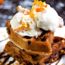 Chocolate Chip Waffles