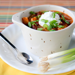 Vegetarian Thai Quinoa Chili