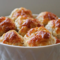 Cheesy Chicken Meatballs