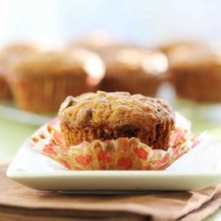 Chocolate Chip Oatmeal Muffins