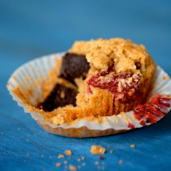 Chocolate Raspberry Muffins