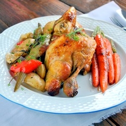 Roasted Chicken and Vegatables