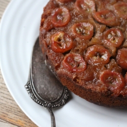 Upside Down Banana Cake