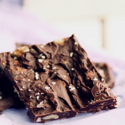 Easy Salty & Nutty Chocolate Bark