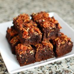 Bacon Bourbon Brownies