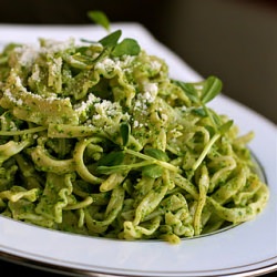 Pea Shoot & Arugula Pesto