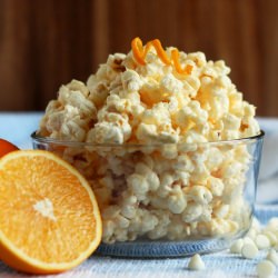 Orange Creamsicle Popcorn