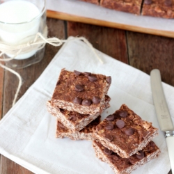 Nutella Oat Bars