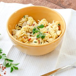 White Cheddar Chicken Pasta