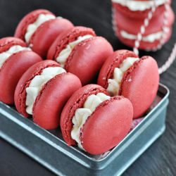 Macaron with Cacao Butter Cream