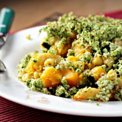 Broccoli Basil Mac and Cheese