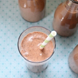 Chocolate, PB and Banana Smoothie