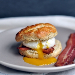 Sage Biscuit Egg Sandwich