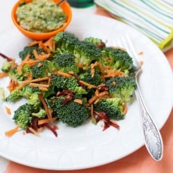 Raw Broccoli Salad