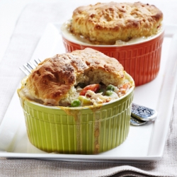 Lighter Chicken Pot Pie