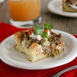 Sausage Mushroom Breakfast Casserole