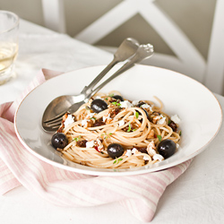 Spaghetti with Olives