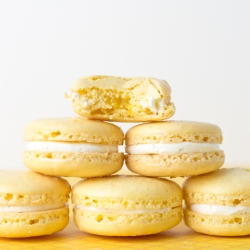 Meyer Lemon Macarons