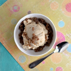 Vegan Salted Caramel Ice Cream