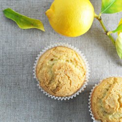 GF Lemon Millet Muffins