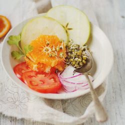 Sprouted Mung Bean Salad