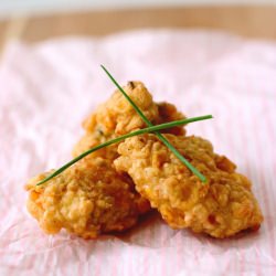 Quinoa and Corn Fritters