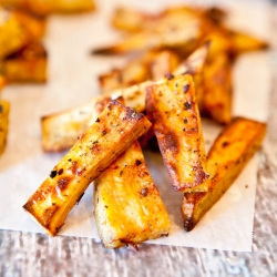 Caribbean Citrus Sweet Potatoes