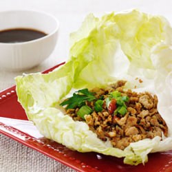 Asian Chicken Lettuce Wrap