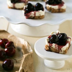 Mini Cherry Cheesecakes