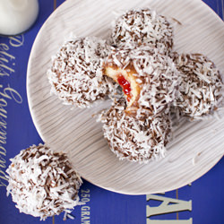 Lamington Doughnuts