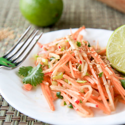 Cilantro-Lime Sweet Potato Slaw