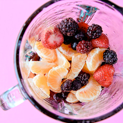 Orange Pom-Berry Smoothie