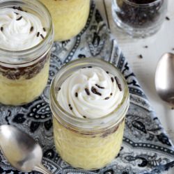 Individual Boston Cream Pies