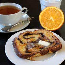 Chocolate Babka French Toast