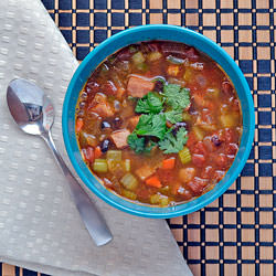 Southwest Black Bean Soup