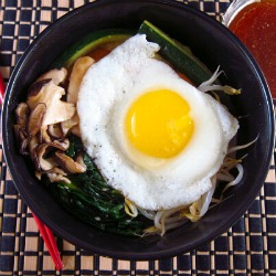 Bibimbap (Korean Rice Bowl)