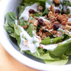 Arugula and Granola Salad