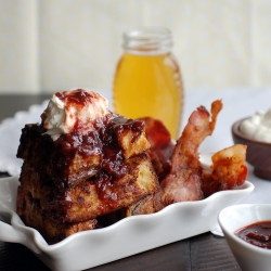 “Jenga” French Toast