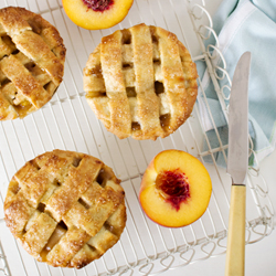 Peach and Bourbon Pie