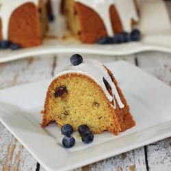 Orange Blueberry Pound Cake